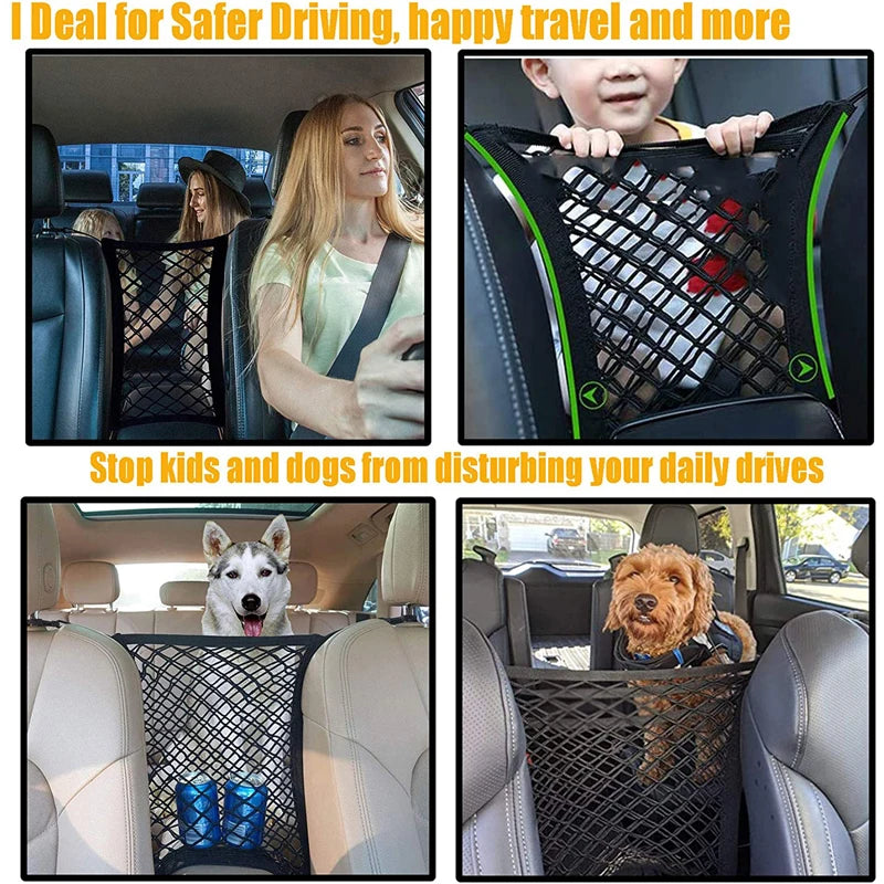 Car Storage Net & Pet Barrier