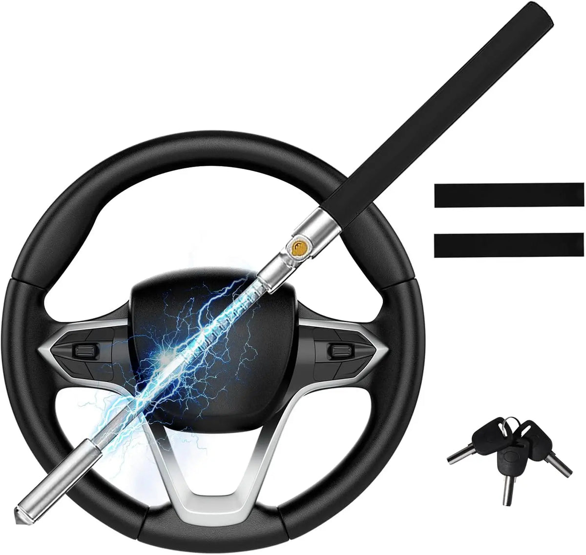 Adjustable Steering Wheel Lock