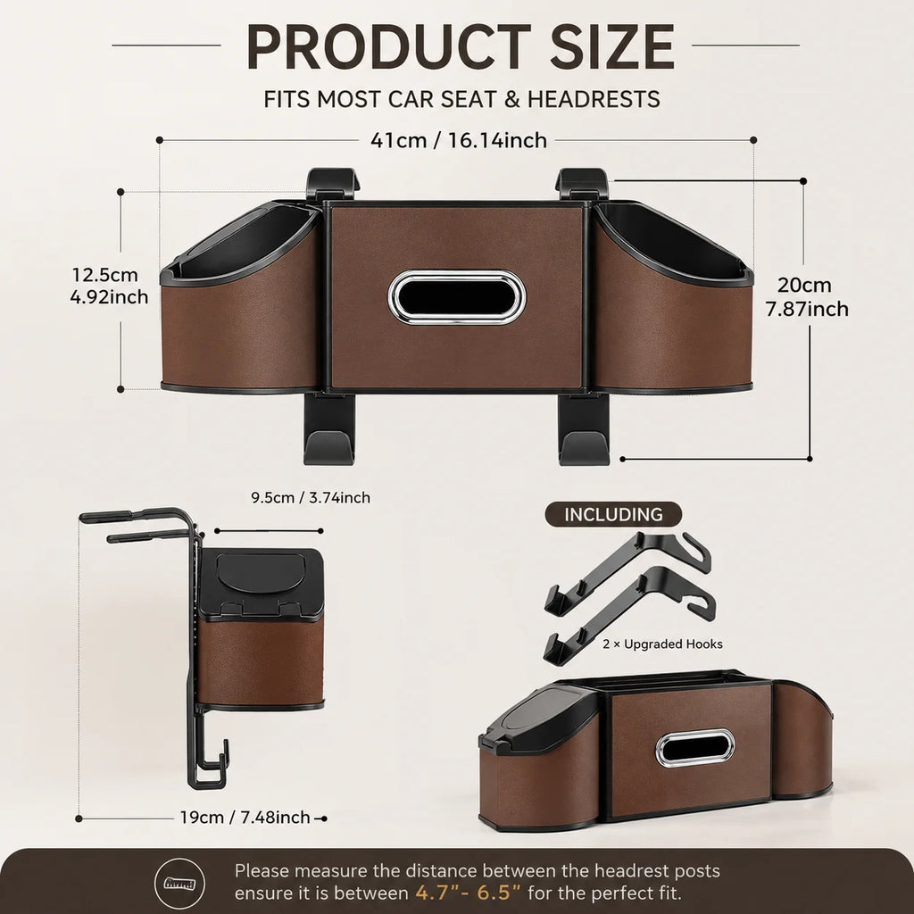 Multifunctional Backseat Organizer