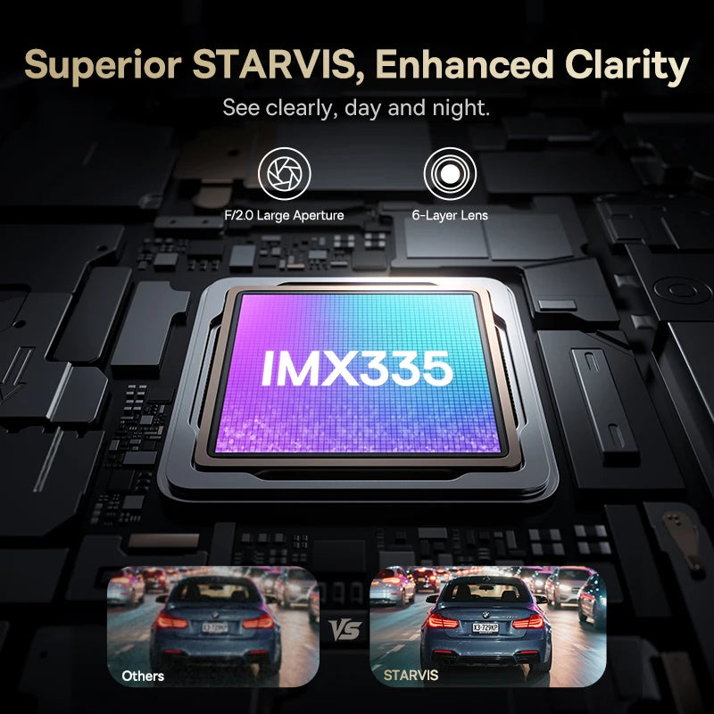 Baseus 4K Dual Dash Cam