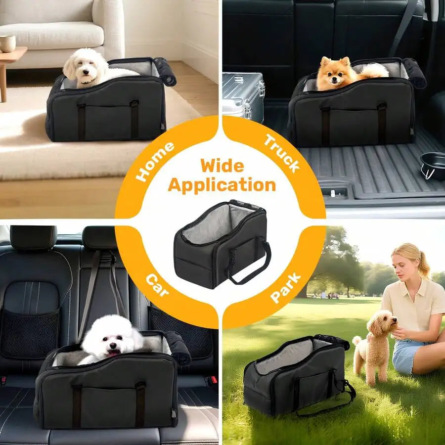 Portable Pet Console Car Seat