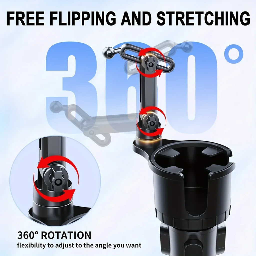 360° Cup Holder Phone Mount