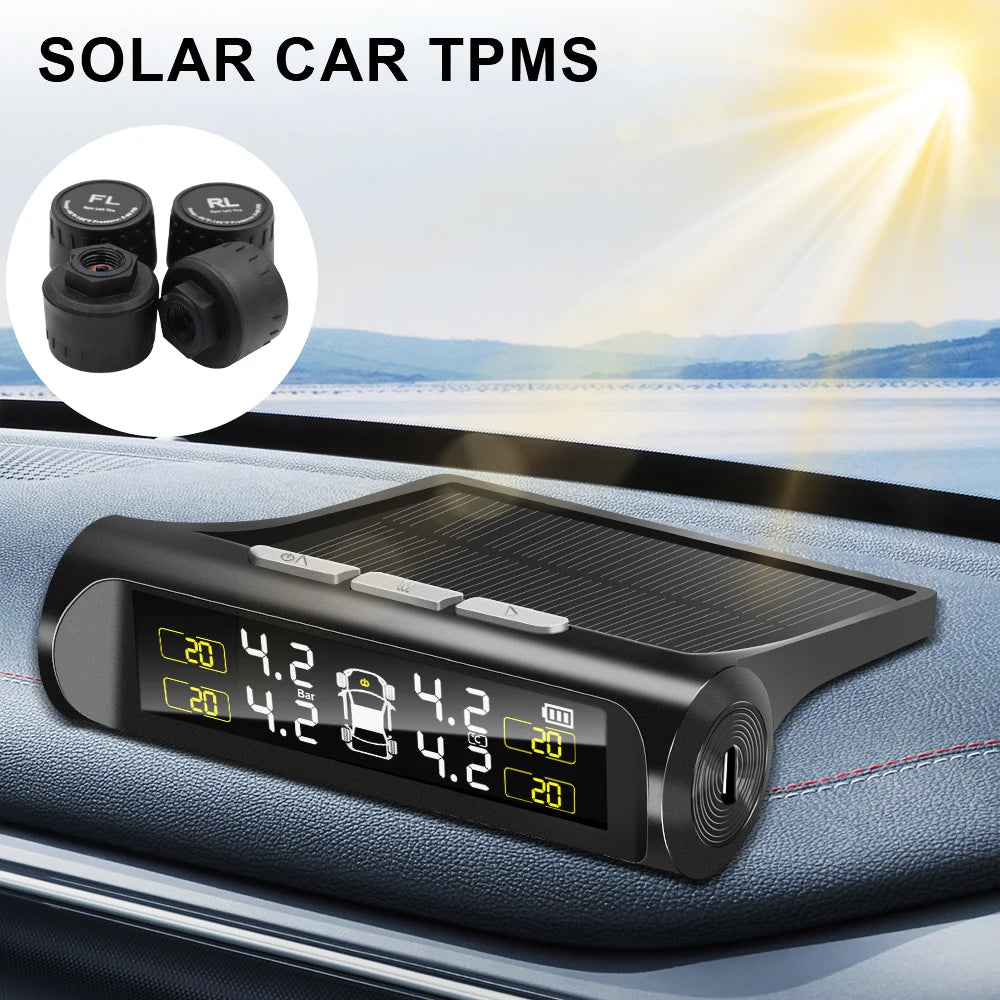 Solar Tire Pressure Monitor